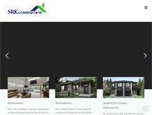 Tablet Screenshot of constructionsrk.com